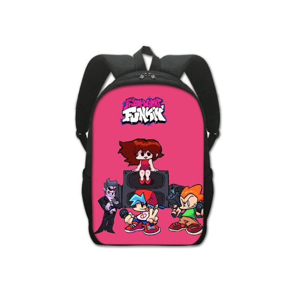 Friday Night Funkin Ryggsäck Cartoon Game Studenter Skolväska Travel Outdoor Bags 21