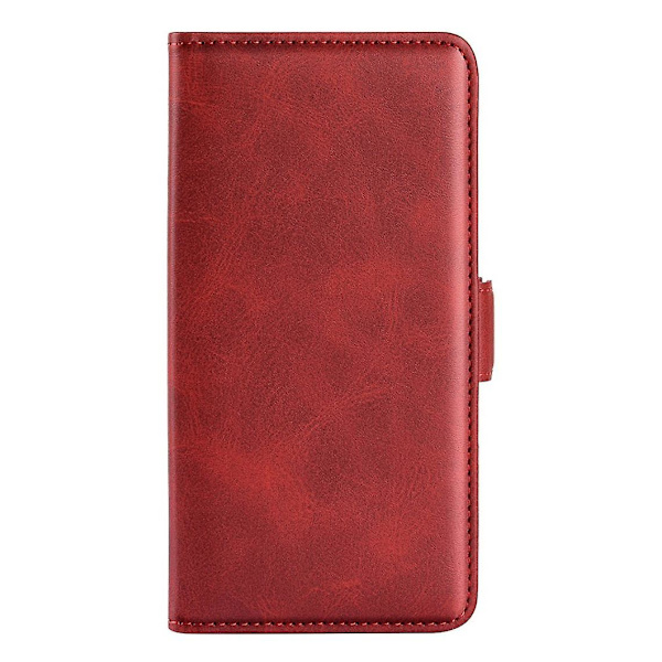 Magneettilukollinen PU-kotelo jalustalla, punainen Xiaomi Poco M4 Pro 4g -puhelimellesi