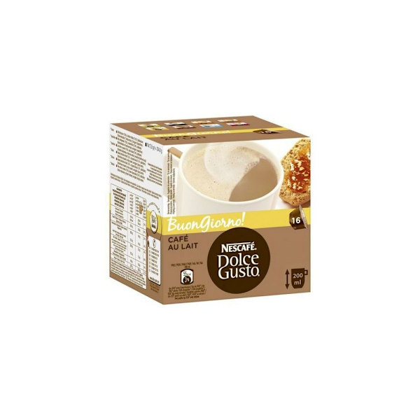 Kahvikapselit kotelossa Au Lait (16 kpl)