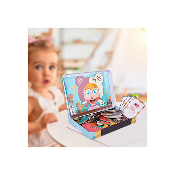 Imagination3D Magnetisk Puslespillbrett Montessori Leker