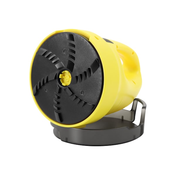 Sähköinen lumen- ja jäänraappa, kannettava sähköraappa USB-latauksella Yellow