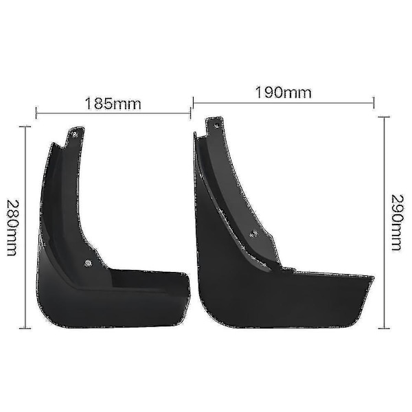 Skjørt for Skoda Superb 2016-2021 Mudguard Biltilbehør