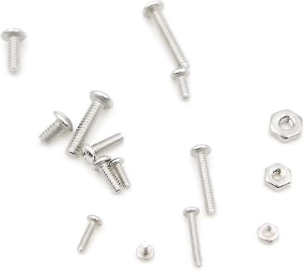 #2-56 #4-40 #6-32 Unc Rustfritt Stål Phillips Pan Hode Maskinskruer Muttere Sortimentsett