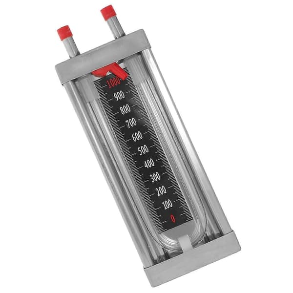 U-format Tryckmätare Vattenpelare Manometer Hög Noggrannhet Manometer Sensor Tillförsel 19.00X6.50X1.80CM