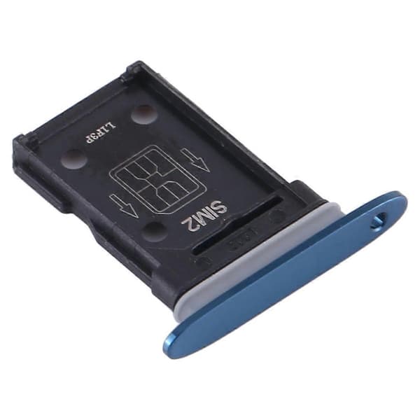 För OPPO Find X2 SIM-kortsfack + SIM-kortsfack (Blå) Blue