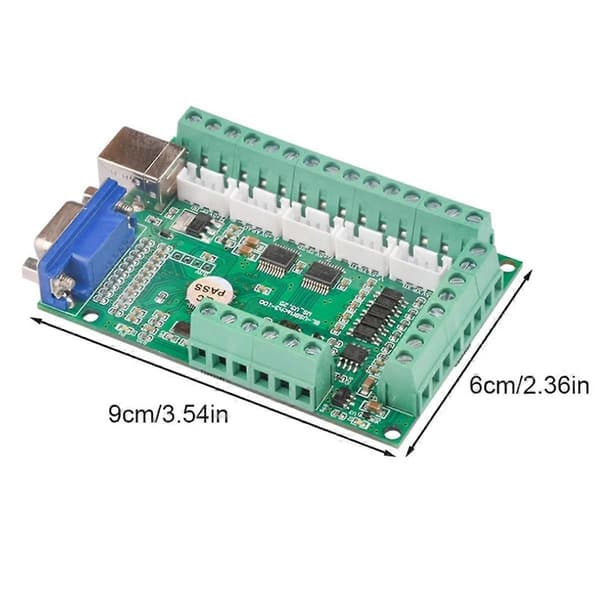 Mach3 V3.25 USB Driver Motion Controller 5 Akse CNC Board Z Værktøjsindstiller til CNC Router Skæring Engr As Shown