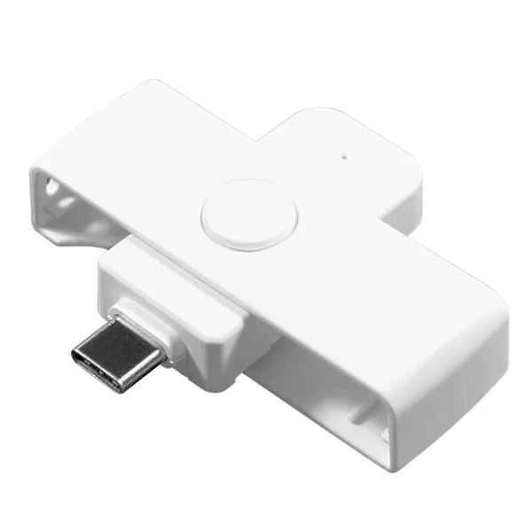 ACR39U- Pocketmate II Smart Card Reader (Type-C) til CAC-kort White