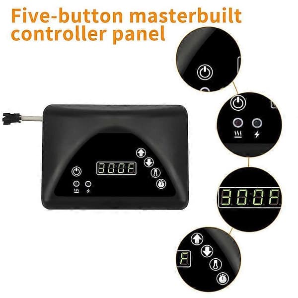9907160014 Digital controller Smoker Grill Kompatibel med Masterbuilt MB20071317