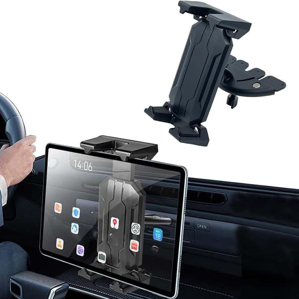 Universell tabletholder for bil CD-spor, tabletfeste, mobilholder -ST