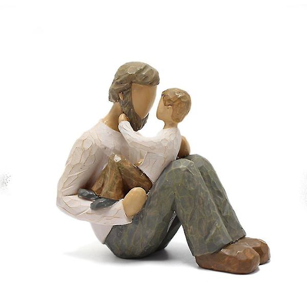 Harts Fader och Son Staty Ornament Heminredning