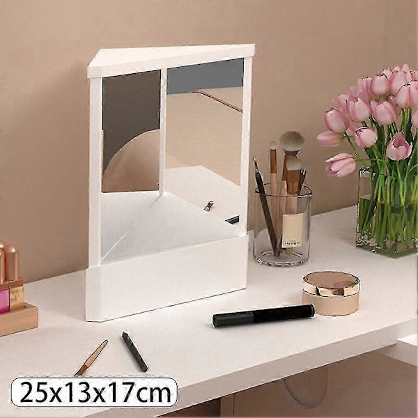 True-Image Refleksjonsspeil med Stabil Base for Kvinner White Small size