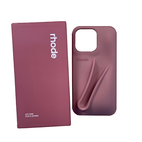 Silikoneetui med Lipgloss Holder til iPhone, Fås i 9 Farver - Rhode 2-i-1 toast toast iphone16