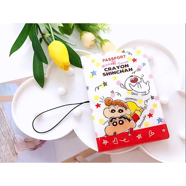 20cm Tecknad Kawaii Sanrios Cinnamoroll Kuromi Mymelody Pvc Portabelt Passfodral Rese Boarding Passkortsfodral