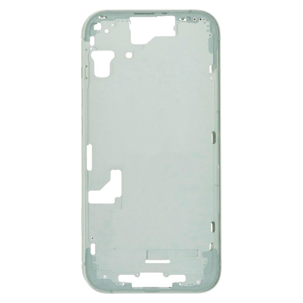 Midtramme-ramme for iPhone 15 med sideknapper + kortbrett Green CE EU Version