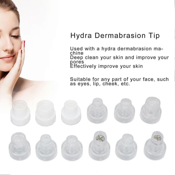 2025 Seneste Model 16 stk. Oxyhydrogen Ansigts Dermabrasion Tip Dybderensende Microd...