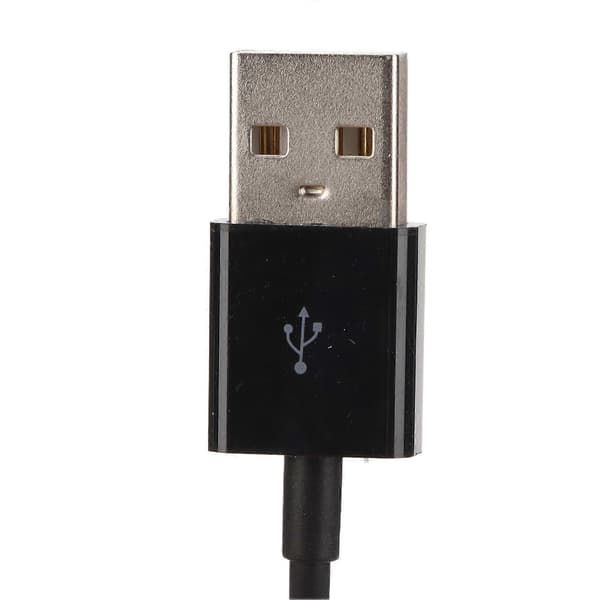 USB Smartwatch Oplader Kabel til Garmin Fenix Chronos Smartwatch Sort