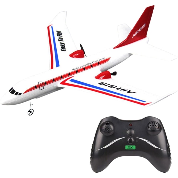 Gör-det-själv RC Flygplansflygplan redo att flyga Barn sväng vänster Semesterpresent 1 batteri Colourful