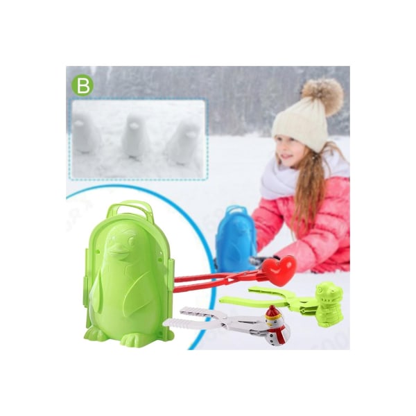 3D Pingvin Yeti Colourful