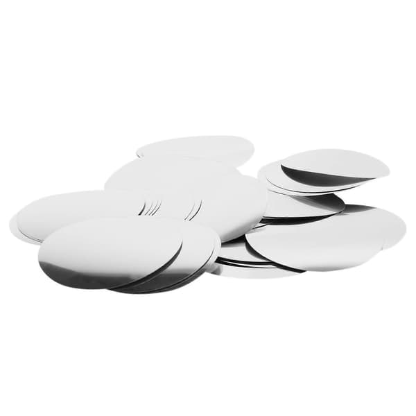 50 st 3 tum Silver Vinkork Disk Droppsäker Droppstopp Hällpip