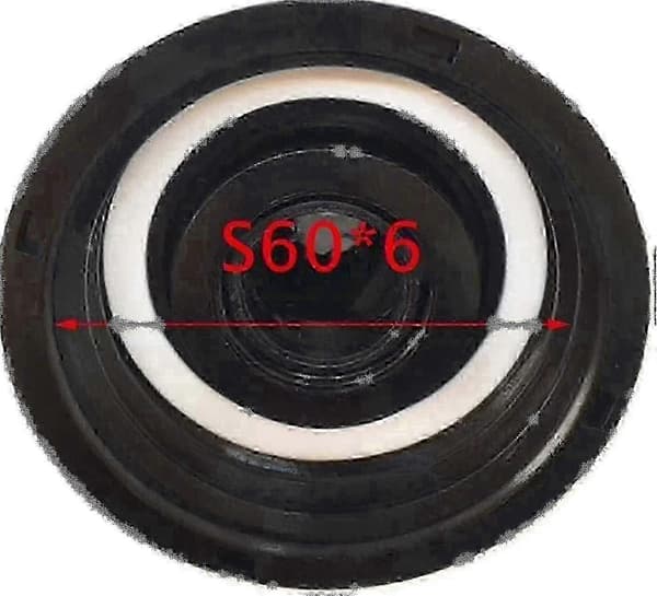 Kran med S60x6 adapterventil og 3/4-yvan (kun kran)