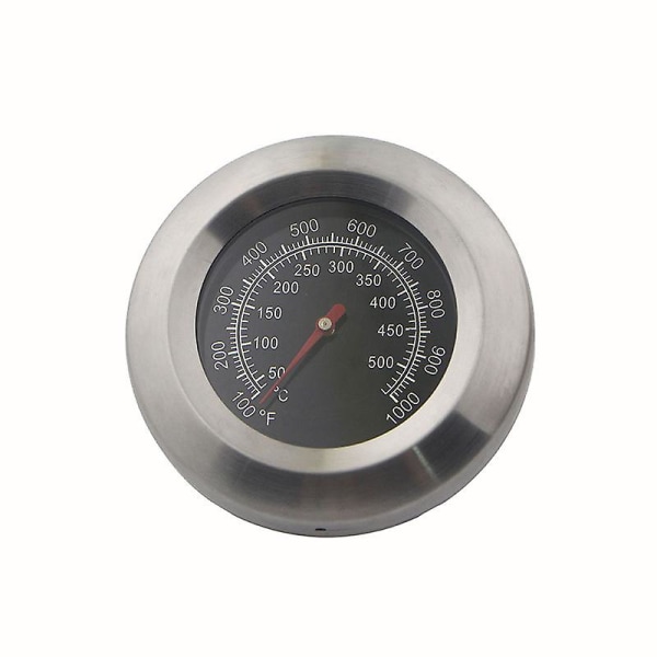 2st Ugnstermometer, kökstemperatur för bakning eller grillning, ugnstermometer Rostfritt stål Bimetalltermometer termometer BBQ Pizza Bb