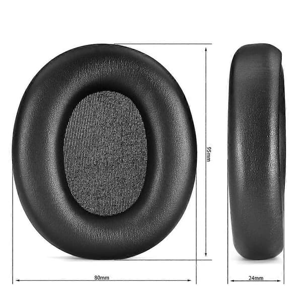 Ørepuder Kompatible med Skullcandy Crusher ANC 2 ANC2 Black