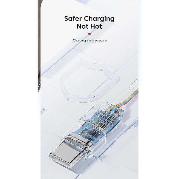 100W USB C till USB Typ C Kabel Usbc PD Snabbladdningskabel USB C 5A