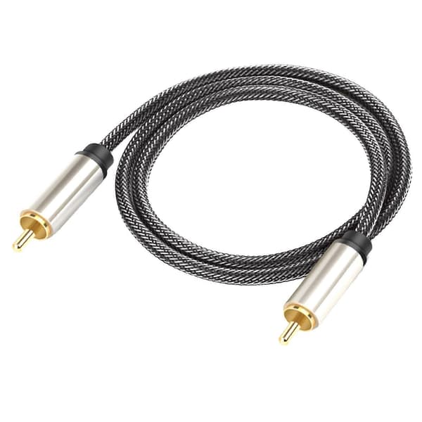Stereo Lydkabel RCA Hann til Hann 0.5m 1.5m