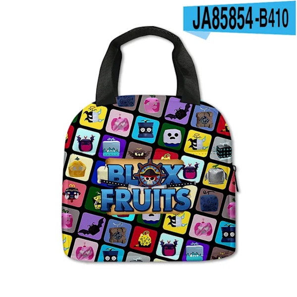 3D Nyt Produkt ROBLOX Spil Blox Fruits Studenter Mode Trend Rygsæk Tegneserie Stor Kapacitet Skuldre Udendørs Taske Skoletaske meal kit-1