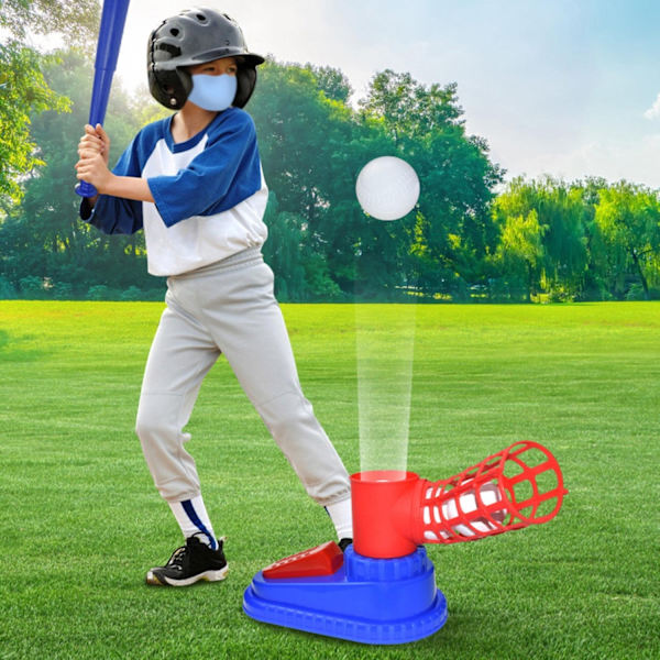 2 sæt baseball bold sæt uddannelses spil automatisk starter