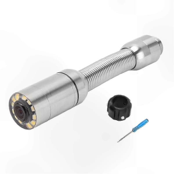 Vanntett 23 mm kamerahode med 12 LED-lys for rørinspeksjon