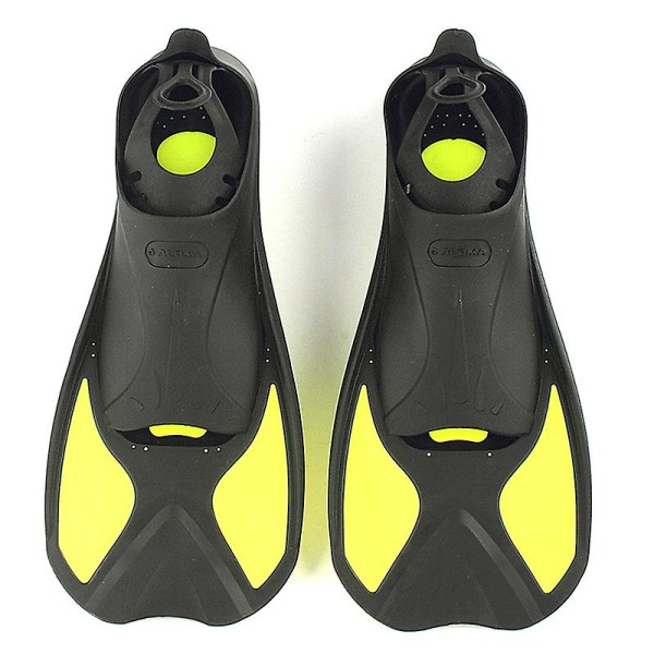 Simning gummifenor Flipper | Flippers Fins Snorkling | Simfenor Vuxen Kid white XL