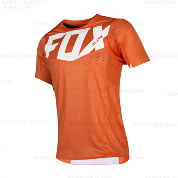 2023 Raudax Herr Downhill Tröjor MTB Cykeltröjor Offroad DH Motorcykeltröja Motocross Sportkläder Cykelkläder Cykelkläder 3 4XL