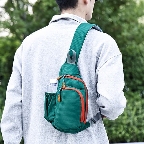 Messenger taske, let og foldbar Taro Purple