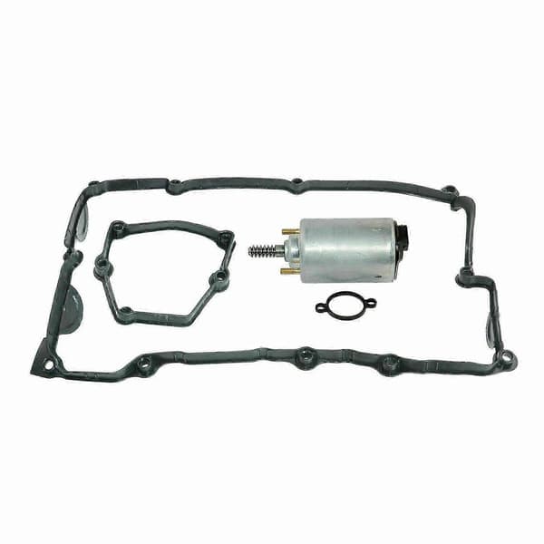 Ny VVT Motor Aktuator Ventil & Vippearmsdækselpakning kompatibel med - E87 E88 E46 E90 E91 E83 Z4 N46 11377509295 black  silver