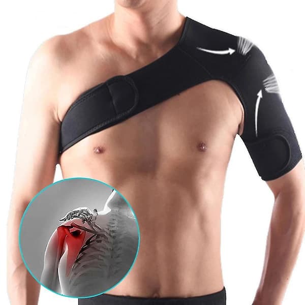 Stöd för axelled ur led, artritsmärta, axelstöd, axelskydd right shoulder
