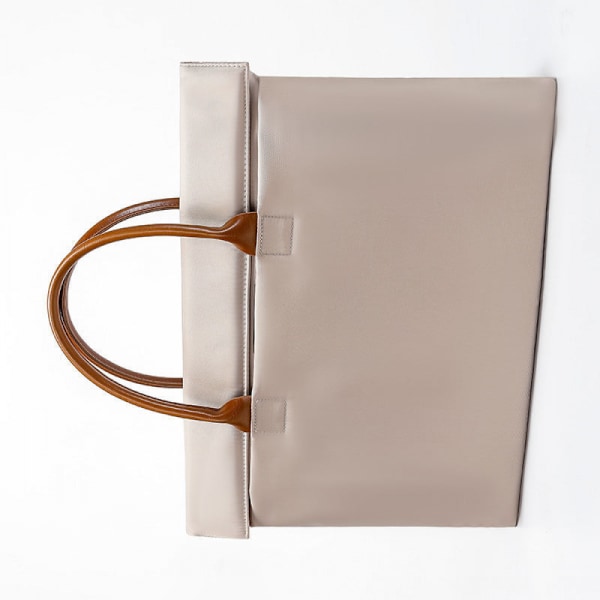 Laptop Axelväska Kompatibel med MacBook Pro 16 tum 2023-2019 M2 A2780 M1 A2485 A2141, 15-15,6 tum Notebook, Plats för Strömförsörjning (Khaki)