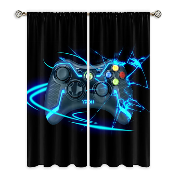 Gamepad Gardin Soveværelses Dekoration 150cm x 166cm BB B 150×166CM