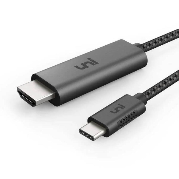 UNI USB-C till HDMI Adapterkabel 4k 60Hz 1,8m,JL1494