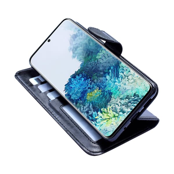 Samsung Galaxy S20 FE - Nahkakotelo / Suojaus Vit