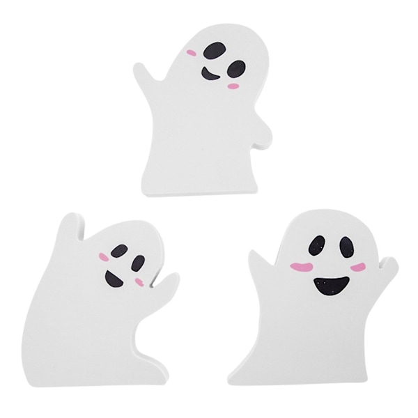 Halloween Trepynt Søte Spøkelsesdekorasjoner Festdekorasjon For Bordpynt Hjemme