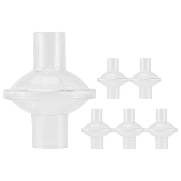 Inline CPAP-filter, 6-pack CPAP-filter Kompatibla med CPAP-maskiner Ersättningsfilter