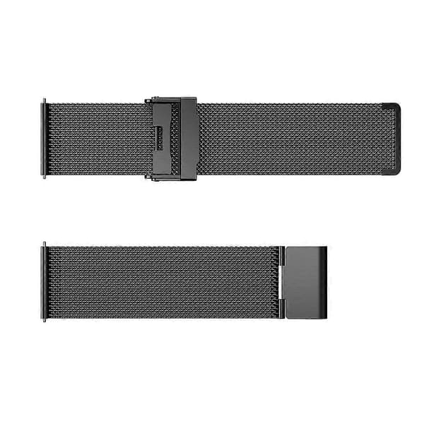 Suunto 9 Milanese Nice -soljen kellon ranneke Black