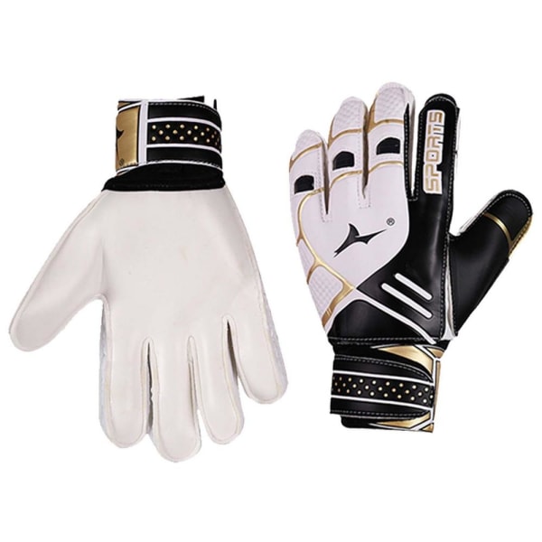 Målvaktshandskar Halkfria fotboll Målvaktshandskar Super Finger Handskydd Junior Keeper Fotbollshandskar För Adult Size 8