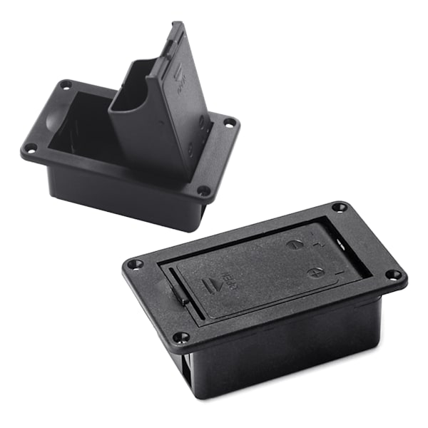 Aktiv Basgitarr Pickup 9V Batterilåda Plastskydd Hållare Fodral för Gitarr Bas Pickup Ersättningsverktyg 0.03 0.03 4