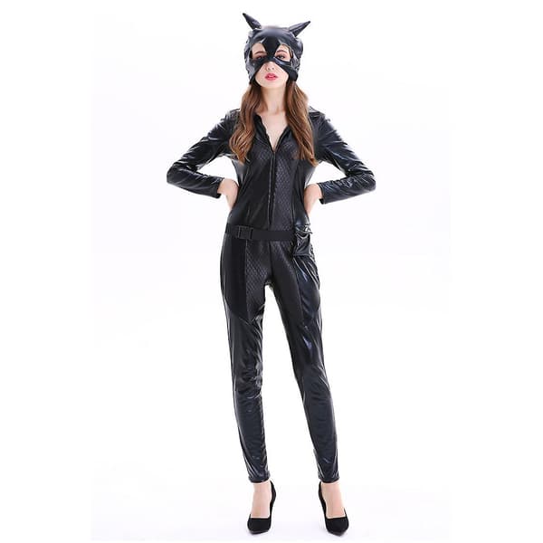 Catwomen PU Läder Kostym M