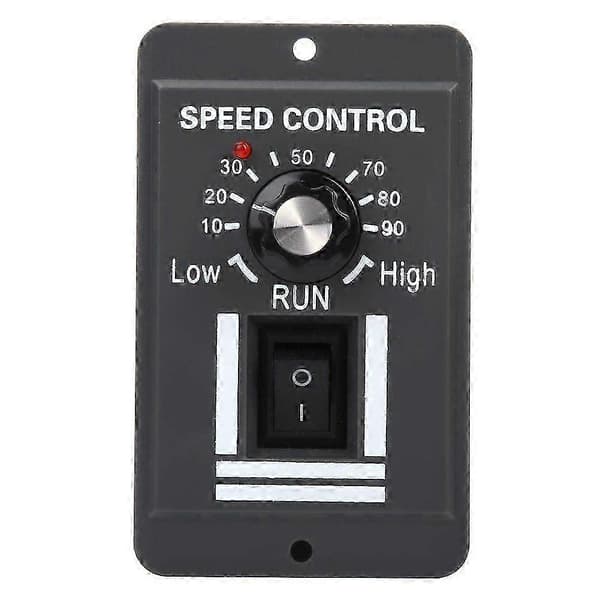 DC 12V 24V 36V 48V 10A PWM Motorhastighetskontroller Reversibel Bryter