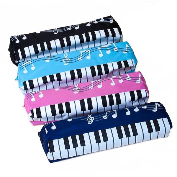4st Piano Note pennfodral case väska, student piano liten brevpapper case, enstaka lager