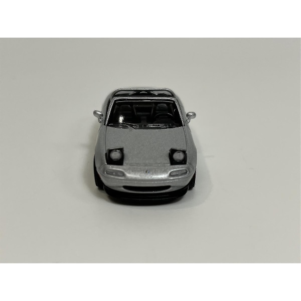 Mazda Miata Mx-5 Tuned Version Silver Metallic Lhd 1:64 Mini Gt Mgt00407l