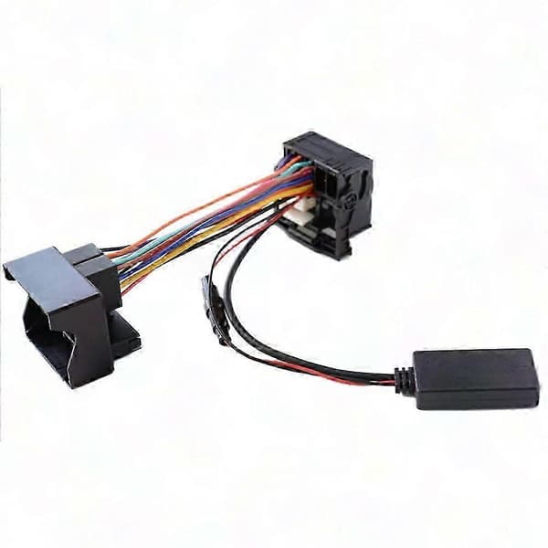 Bluetooth-ljudadapter för Peugeot 307 408 508 C2 C5 RD45 RD4 Bilstereo Aux-kabel Black